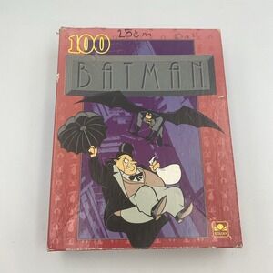Vintage Golden 100 Piece Batman The Animated Series Penguin Puzzle Complete 1993